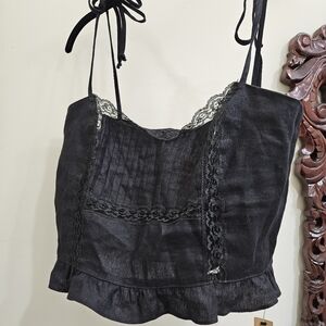 Reformation Mason Linen Top